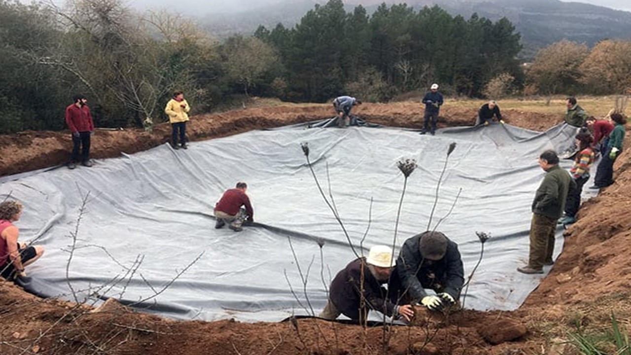 Imatge pels mitjans: Aprofitament d'aigües pluvials. Prou inundacions a Premià de Mar.