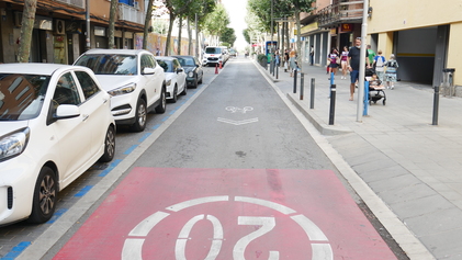 05. Pacificar la Gran Via des del carrer de la Plaça fins a la zona de La Salle.JPG
