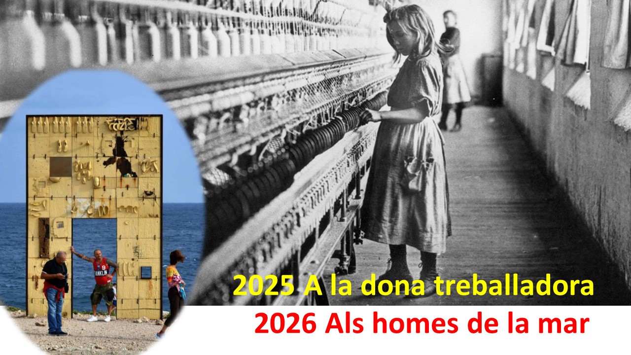 Imatge pels mitjans: PREMIA DE MAR mereix un monument. A la gent de la mar i a la dona treballadora