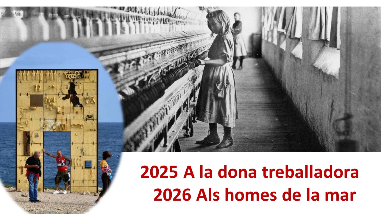 Imatge pels mitjans: PREMIA DE MAR  mereix un monument. A la gent de la mar i a la dona treballadora